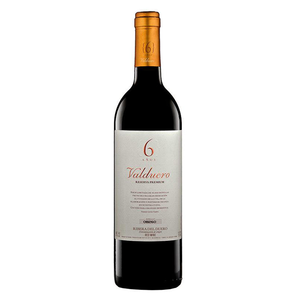 BODEGAS VALDUERO RESERVA PREMIUM 6 AÑOS 2014