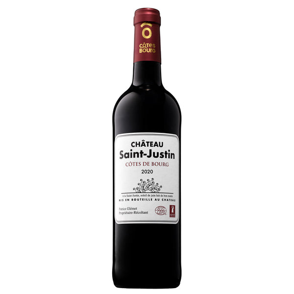 CHATEAU SAINT JUSTIN COTES DE BOURG 2020