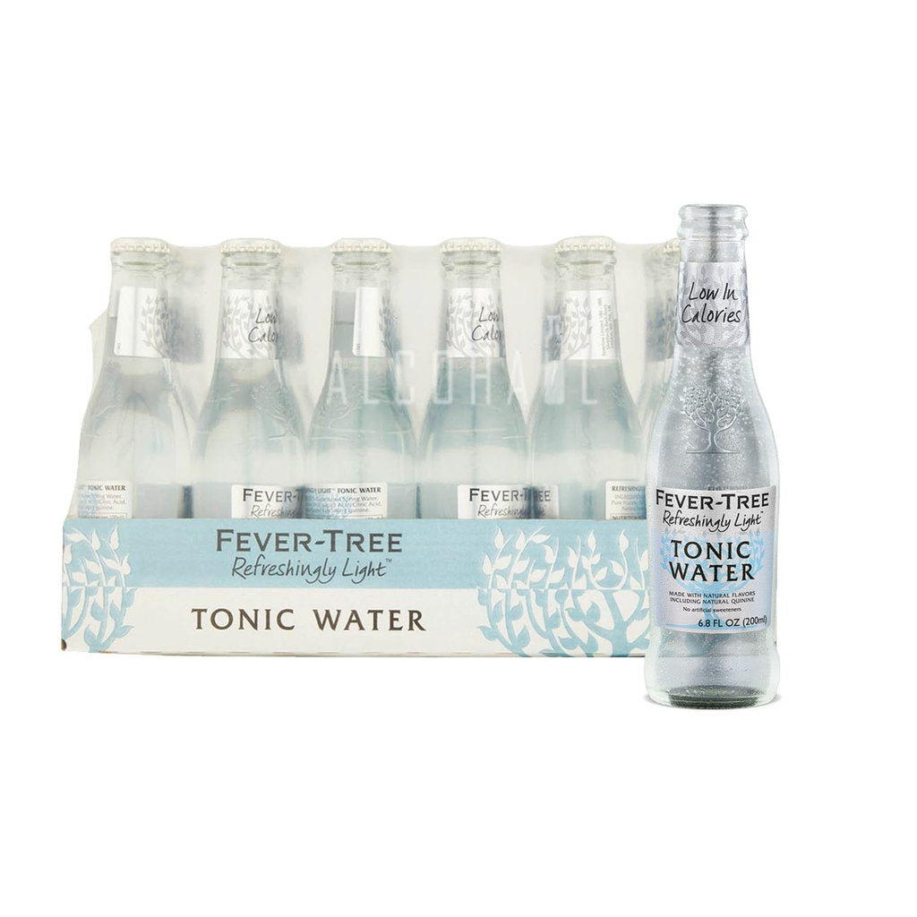 FEVER TREE NATURALLY LIGHT TONIC WATER - Case 24/200ml
