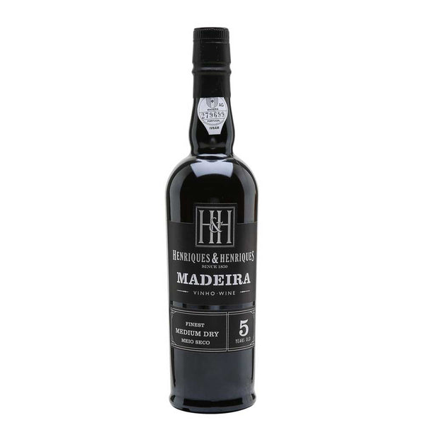 HENRIQUES & HENRIQUES 5 YEAR OLD FINEST DRY MADEIRA 50cl